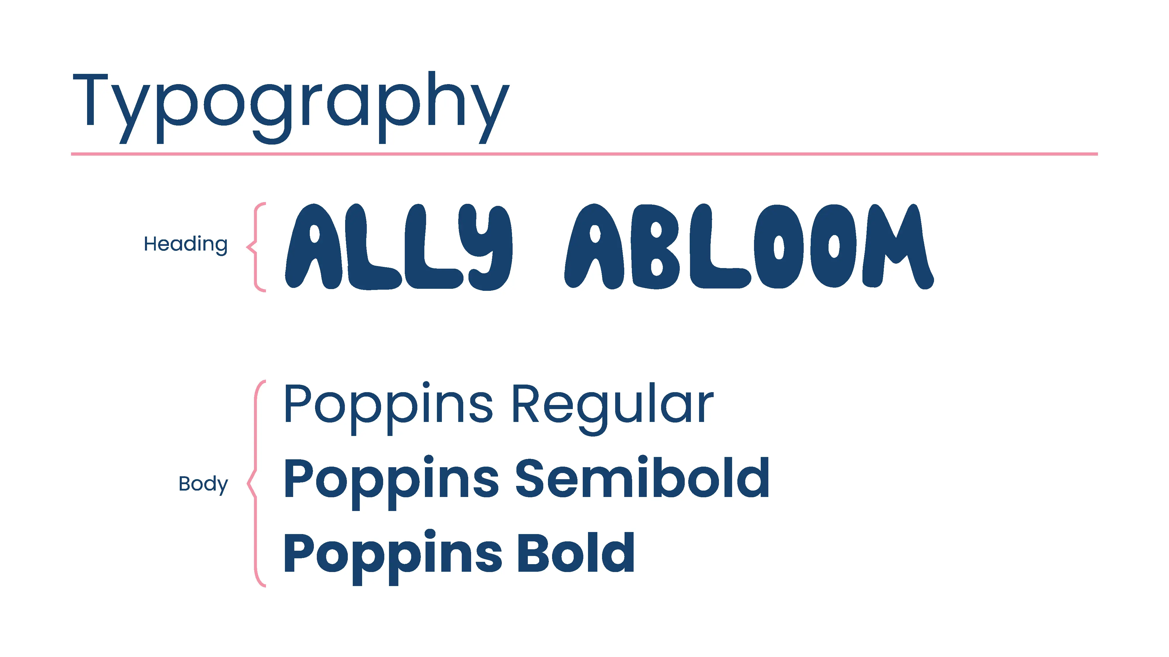 Typography used on Stand With Trans's campaign materials, featuring a hand-drawn, organic heading font and a rounded body font.